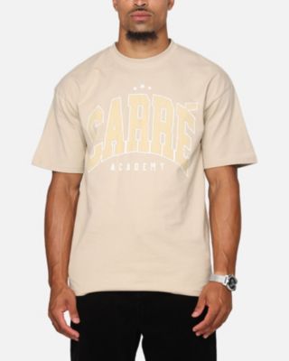 Футболка CARRE Men's Institute, Бежевый/Хаки - Средний