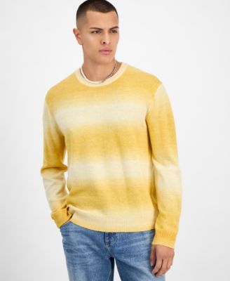 Модный мужской свитер свободного кроя из омбре с круглым вырезом, эксклюзивный для Macy's