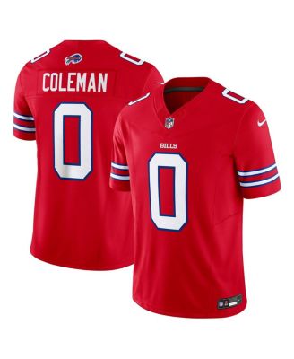 Мужская футболка Nike Keon Coleman Red Buffalo Bills Alternate Vapor F.U.S.E. Limited