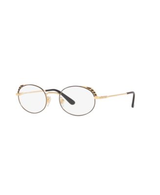 Vogue Eyewear Женские металлические очки неправильной формы VO4132 черного цвета