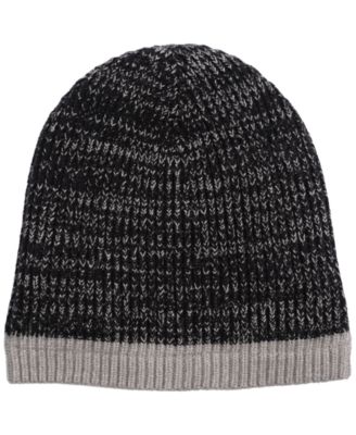Мужская шапочка в рубчик из мергеля Alfani, эксклюзивная модель Macy's