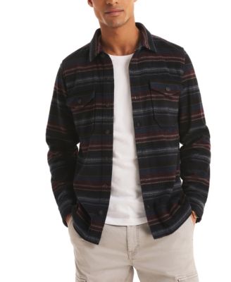 Мужская рубашка Polar с длинным рукавом и принтом Nautica для мужчин