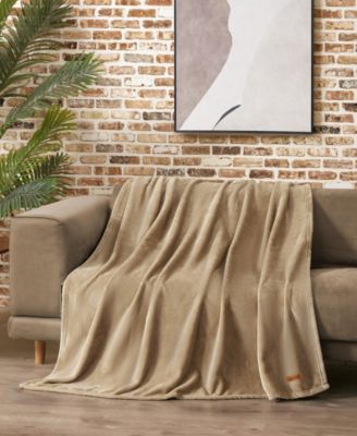 Плотный плюшевый плед Lucky Brand, 50