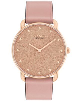 Женские часы COACH с кожаным ремешком Elliot Blossom, 36 мм