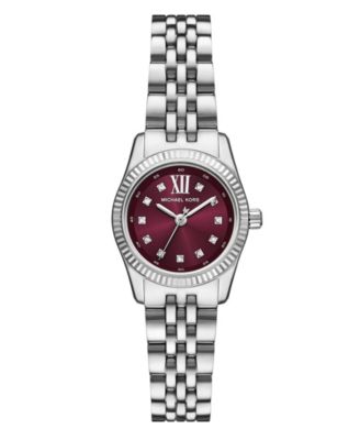 Женские часы Michael Kors Lexington с тремя стрелками из нержавеющей стали, 26 мм