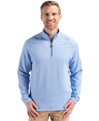 Мужской пуловер на молнии из переработанного флиса Cutter & Buck Peshastin