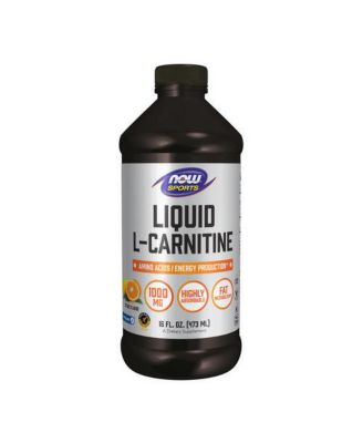 NOW Foods L-карнитин-Жидкий, цитрусовый, 1000 мг, 16 унций, без цвета
