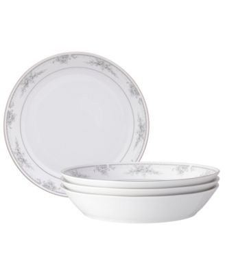 Набор Noritake Sweet Leilani из 4-х тарелок-купе, 9-3/4 дюйма, 43 унции.