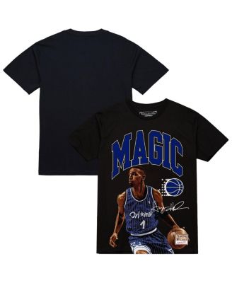 Мужская футболка Mitchell & Ness Penny Hardaway Black Orlando Magic Hardwood Classics Player Arch от Mitchell & Ness