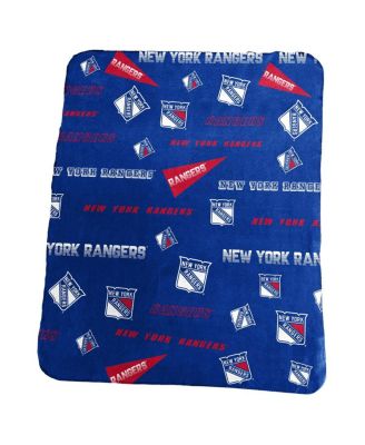 Классическое флисовое одеяло с логотипом бренда New York Rangers 50