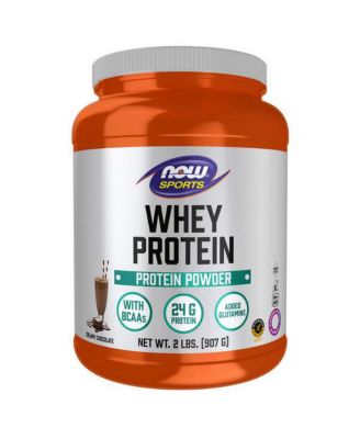 Сывороточный протеин NOW Foods, Голландский шоколад, 2 фунта без цвета