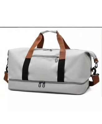 1 Дорожная сумка большой емкости, Сумка для багажа, Дорожная сумка большой емкости с сухим и влажным разделением, Повседневная дорожная сумка на открытом воздухе, Сумка для йоги