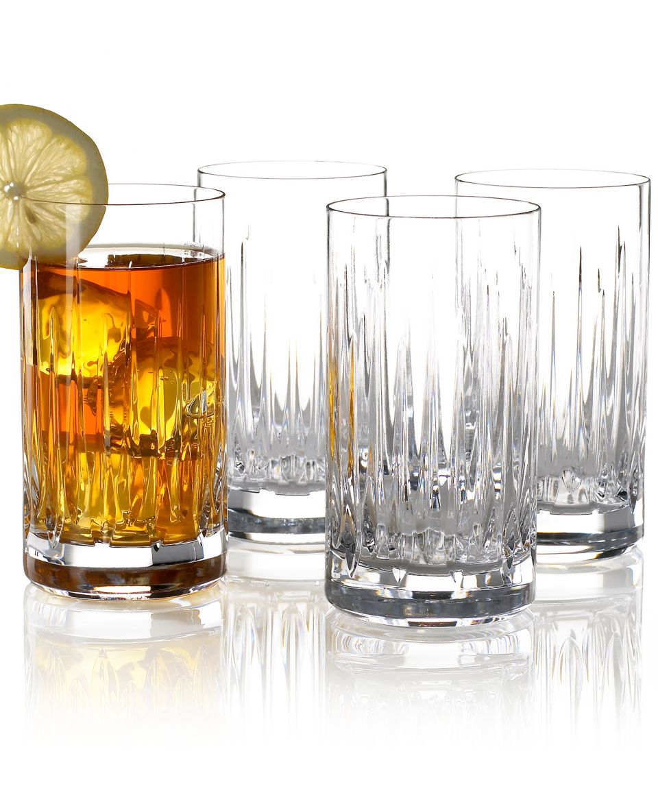 Reed & Barton Soho Double Old Fashioned Glasses, Set of 4   Stemware