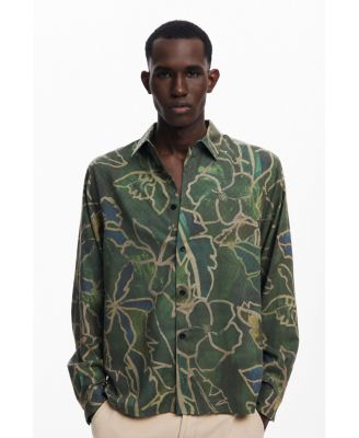 Мужская рубашка Desigual forest с длинным рукавом