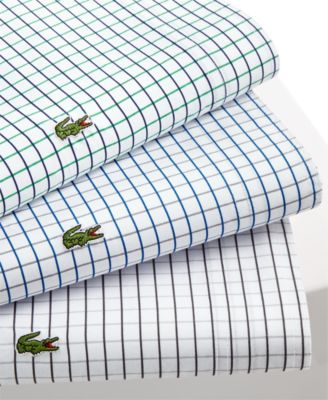 lacoste sheets thread count