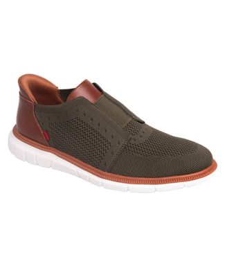Мужские оксфорды Marc Joseph New York South Street с технологией Hands-Free Slip On Technology из легкой сетки зеленого цвета
