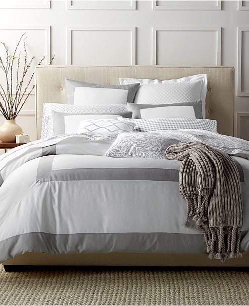 Charter Club Colorblock Bedding Collection Created For Macy S Reviews Bedding Collections Bed Bath Macy S