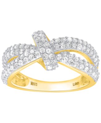 Кольцо с бриллиантом Forever Grown Diamonds, выращенным в лаборатории (весом 1 карат), из чистого серебра (также из стерлингового серебра с позолотой 14 карат), золото