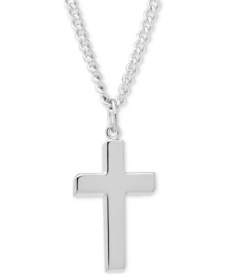 simple cross necklace