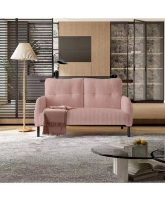 Двуспальный диван из вельвета Streamdale Furniture - Гостиная/Спальня