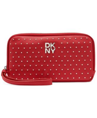 Женский кошелек Jenny на молнии DKNY, красный