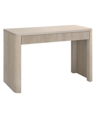 Письменный стол Hudson & Canal Palmera шириной 47,5 дюйма с прямоугольными рифлениями