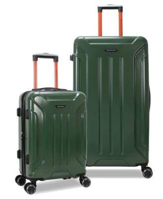 American Green Travel Optimus, 2 шт. Набор для хранения багажа с выдвижным спиннером Hardside Trunk