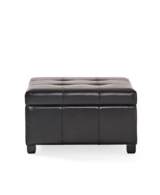 Пуфик для хранения вещей Streamdale Furniture Richmond с отделкой искусственной кожей