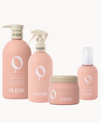 Увлажняющий набор для ухода за волосами Oliere Paris Hydra Wave Curl-Придающий локон и контролирующий завитки, Стоимость 288 долларов, без цвета