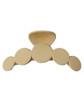 Ободки женские Hope's Matte Dot Claw Clip коричнево-бежевые