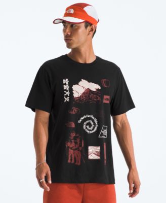 Мужская футболка The North Face Illusion с круглым вырезом горловины, черная