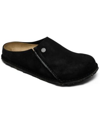 Мужские сабо из замши премиум-класса Birkenstock Zermatt от Finish Line черного цвета
