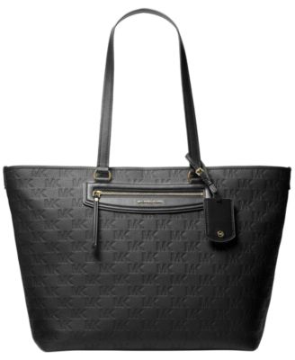 Дорожная сумка Michael Kors Jet Set Extra-Large East West черного цвета