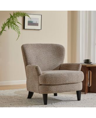 Клубное кресло Streamdale Furniture с обивкой Gerald Boucle