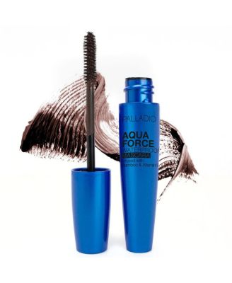 Тушь для ресниц Palladio Aqua Force Водостойкая коричневая