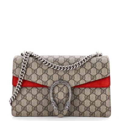 Бывшая в употреблении маленькая сумка Gucci Dionysus коричневого цвета из холста с покрытием GG