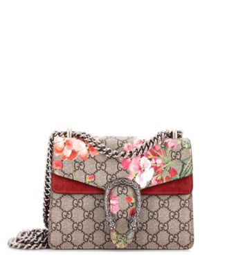 Бывшая в употреблении мини-сумка Gucci Dionysus с принтом 
