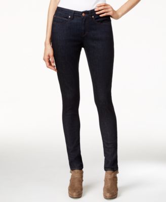 women's petite black skinny jeans