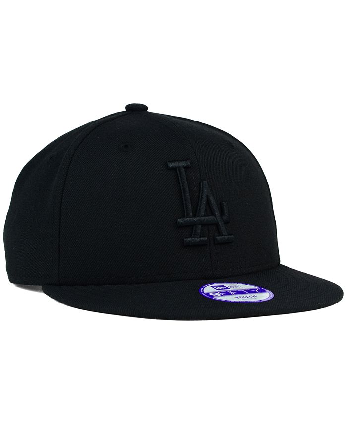 New Era Kids Los Angeles Dodgers Black On Black 9fifty Snapback Cap Reviews Sports Fan Shop By Lids Men Macy S