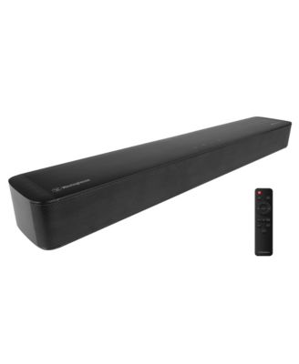 Мини-звуковая панель Westinghouse 2.0 с поддержкой Dolby Atmos, Dolby Digital Plus, Bluetooth и Roku TV Ready black