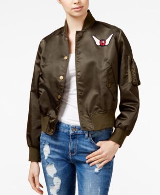 tommy x gigi bomber jacket