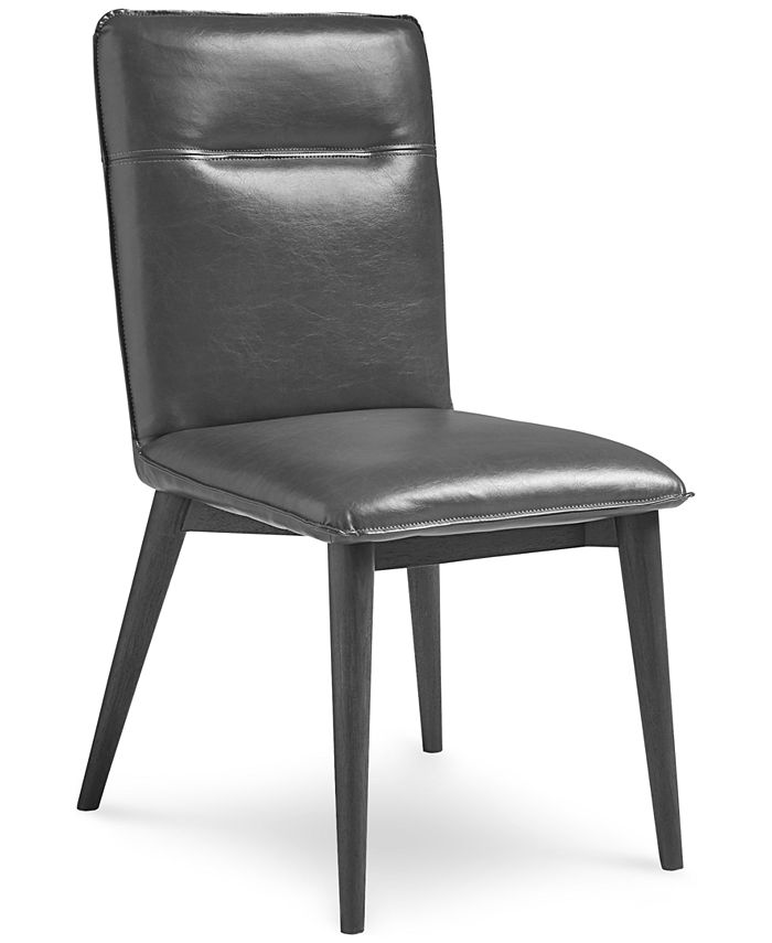 Furniture Callisto Marble Round Dining Set, 5Pc. (Dining Table & 4 Side Chairs), Created for