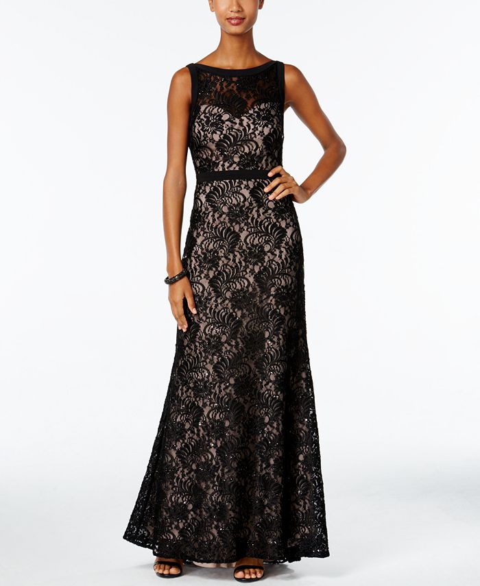 nightway sequin gown