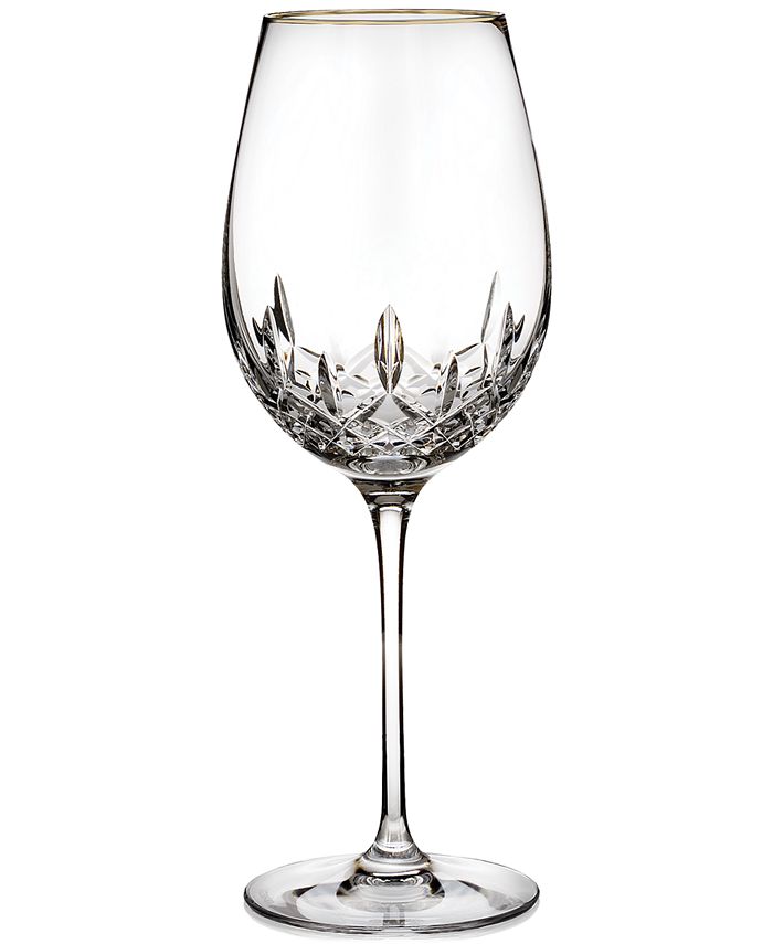 Waterford Stemware, Lismore Essence Gold Goblet & Reviews - Glassware