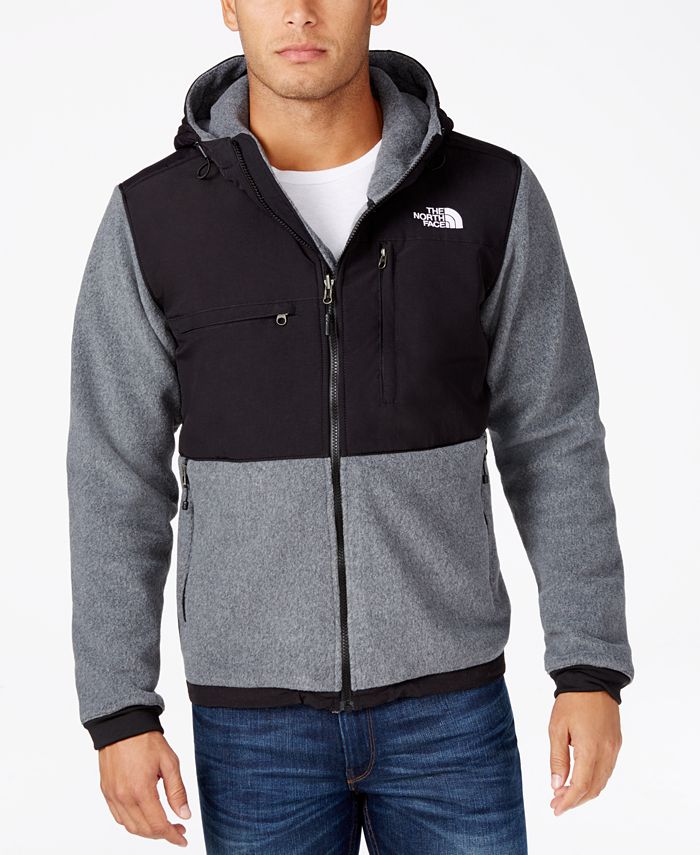 The North Face Men S Denali Fleece Zip Hoodie Reviews Hoodies Sweatshirts Men Macy S