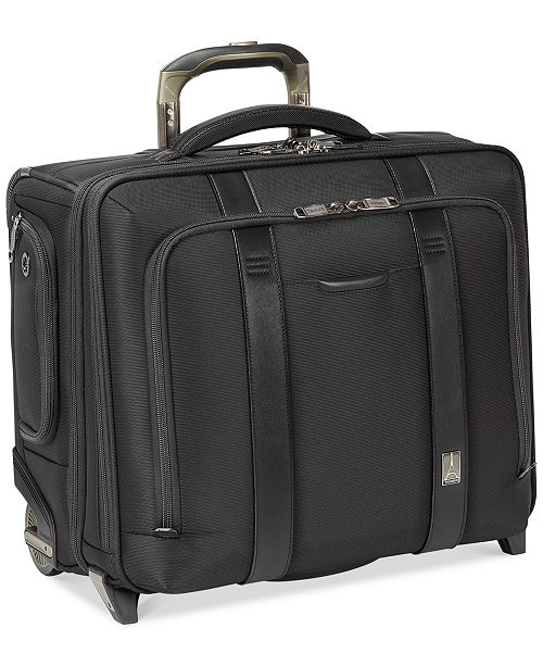 Travelpro Crew Executive Choice 2 17 Wheeled Usb Briefcase Reviews Laptop Bags Briefcases Luggage Macy S