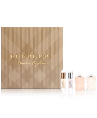 burberry miniature perfume set