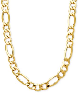 Figaro Link Chain Necklace (7-1/5MM 