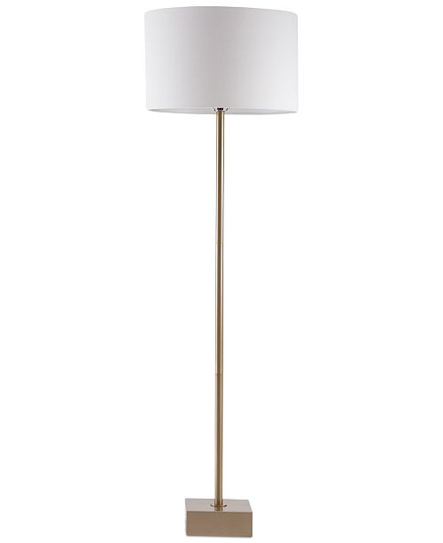 Hampton Hill Madison Park Signature Bringham Antique Brass Floor Lamp Reviews All Lighting Home Decor Macy S