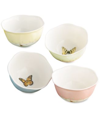 Десертные чаши Lenox Butterfly Meadow, набор из 4 штук